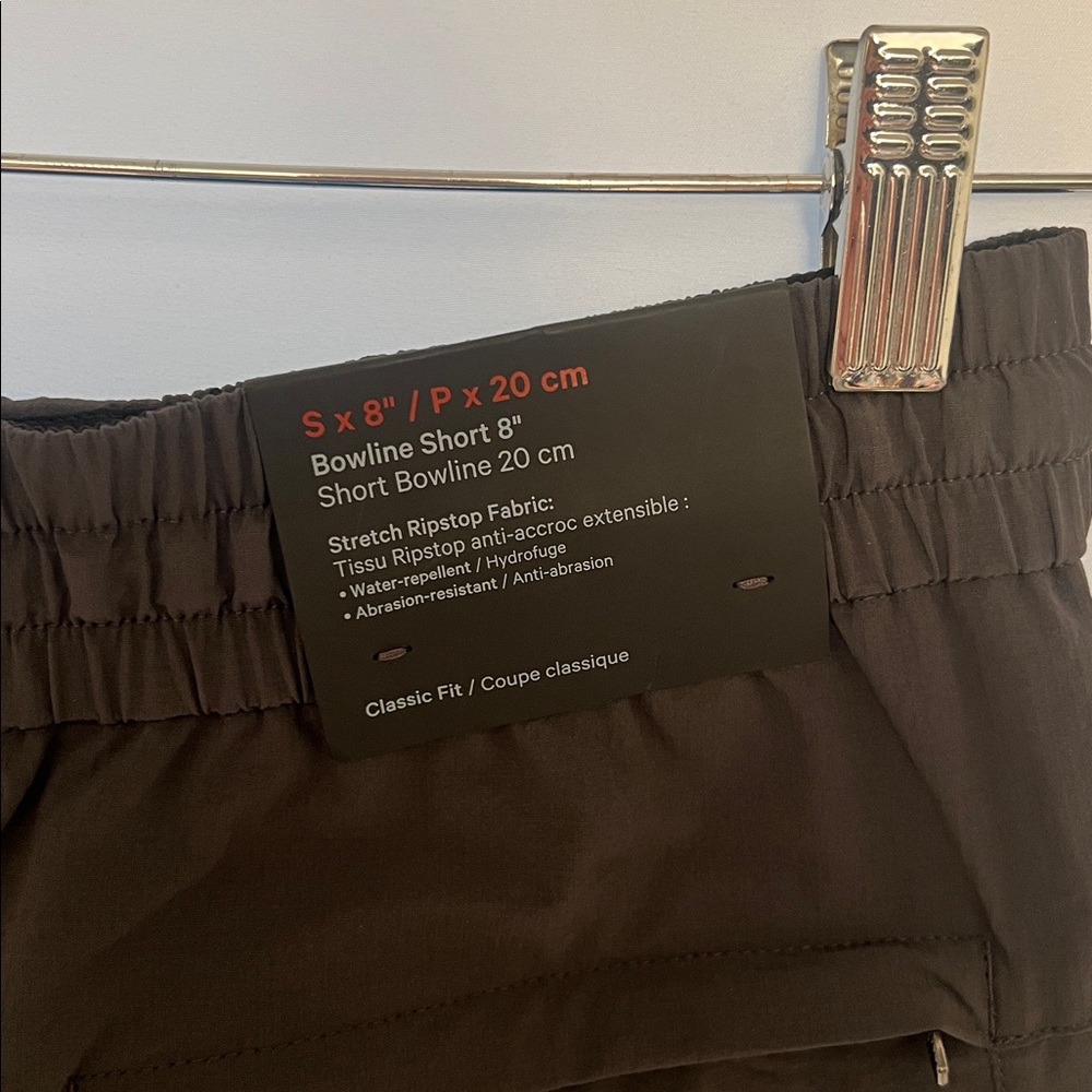 NWT / Lululemon Bowline Short 8" *Stretch Ripstop - Picture 8 of 9